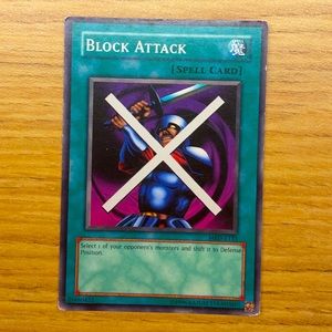 1996 block attack yugioh card mrd-e133